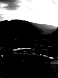 Гоночная трасса в горах и Порше обои