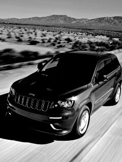 Красный Jeep обои