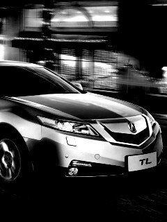Acura в движении обои