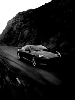 Aston Martin в горах обои