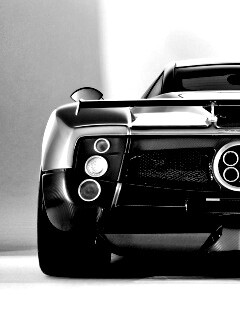 Pagani Zonda сзади обои