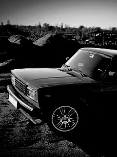 Кислотные жигули обои