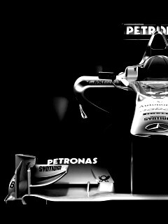 Болид Мерседес обои