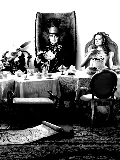 Чай в стране чудес обои