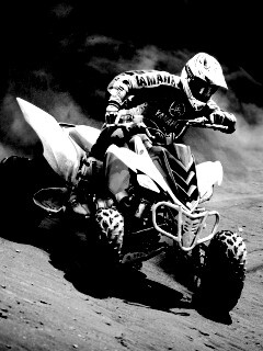 Спортсмен на квадроцикле обои