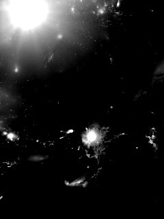 Зеленая туманность обои