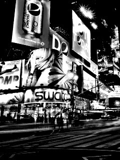 Огни мегаполиса обои