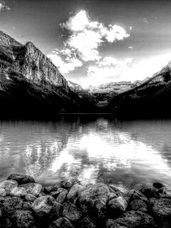 Горное озеро обои