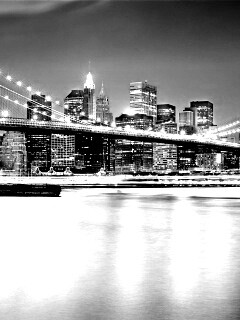 Огни ночного города обои