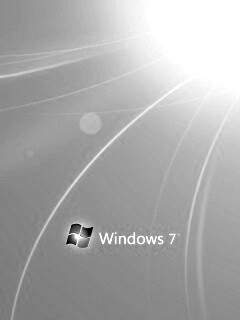 Голубые обои Windows 7 обои