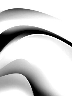 Волнистая графическая абстракция обои