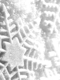 Голубая снежинка обои