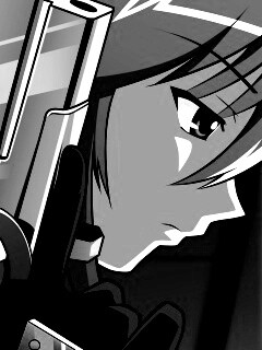 Девушка с пистолетом обои