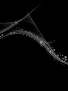 Синяя абстрактная волна обои