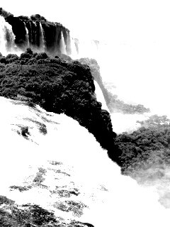 Край водопадов обои