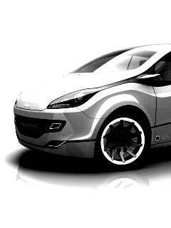 Концепт хэтчбека обои