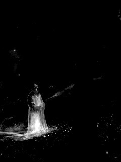 Маг света в лесу обои