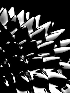 Стеклянные шипы обои