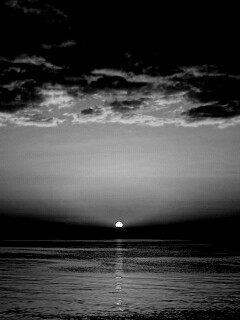 Багровый закат обои