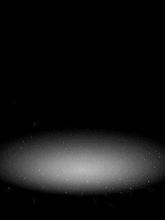 Свечение в ночном небе обои