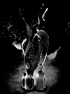 Разливающийеся краски обои