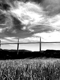 Мост над долиной обои