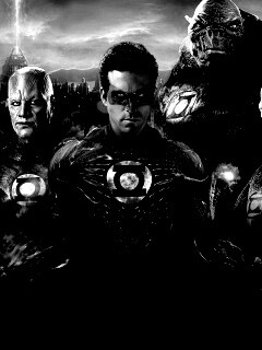 Зелёные фонари обои