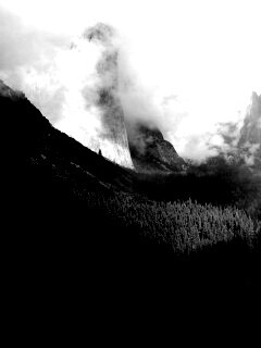 Туман в горах обои