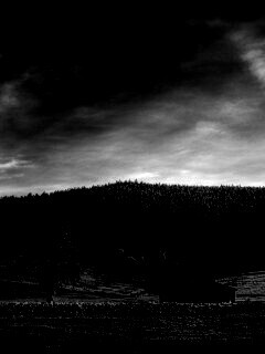 Домик в поле обои