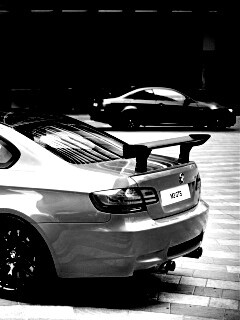 Оранжевый BMW M3 обои