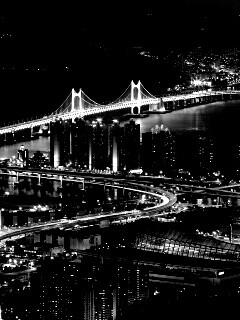 Ночной город обои