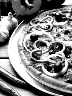 Пицца с паприкой обои