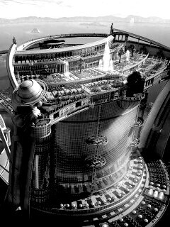 Город будущего обои