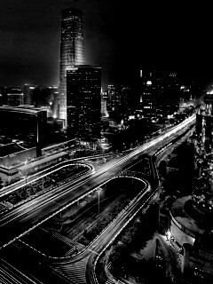 Городская развязка обои