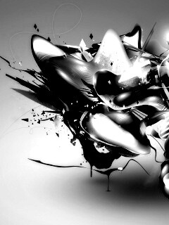 Яркая абстракция обои