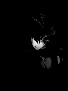 Black rock shooter обои