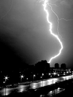 Молния обои