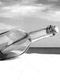 Послание в бутылке обои