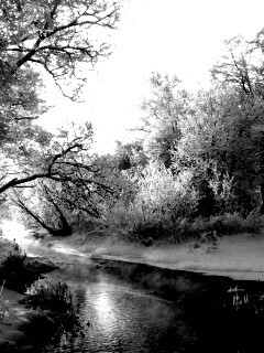 Зимняя река обои