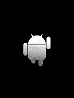 Логотип Android на зеленом фоне обои