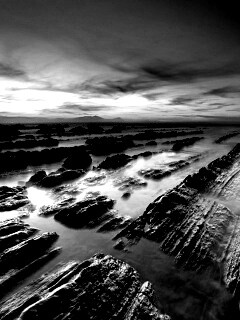 Рифы в тумане обои