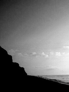 Уединенный пляж обои