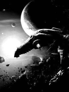 Космические корабли в поясе метеоритов обои