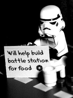 Помогу построить Звезду Смерти за еду обои