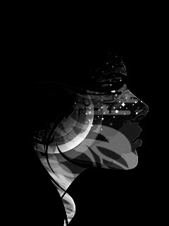 Профиль девушки обои