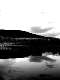 Осеннее озеро обои