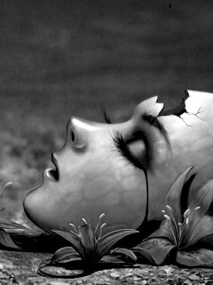 Разбитая маска обои