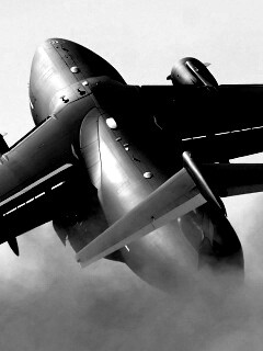 Большой грузовой самолет на взлете обои