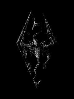 Логотип Skyrim обои