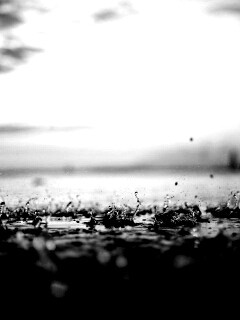 Дождь в макро обои